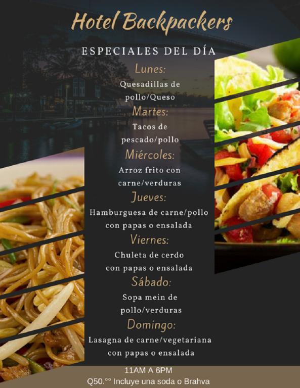 Hotel Y Restaurante Backpackers Rio Dulce Town Buitenkant foto